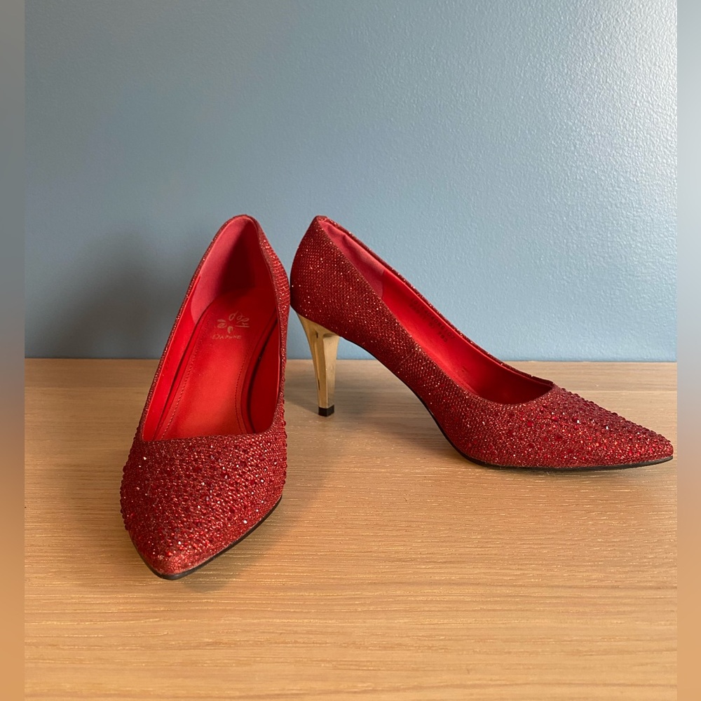 Red Sparkling High Heels (parties/events/anniversaries/casual/formal)